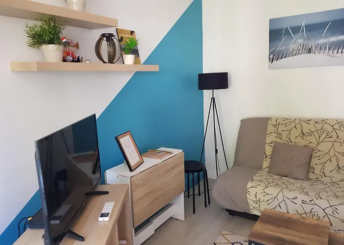 شقة Corail - 2min Centre - Clim - Wifi - Parking Prive - Ideal Famille - Motte لا غراند موت